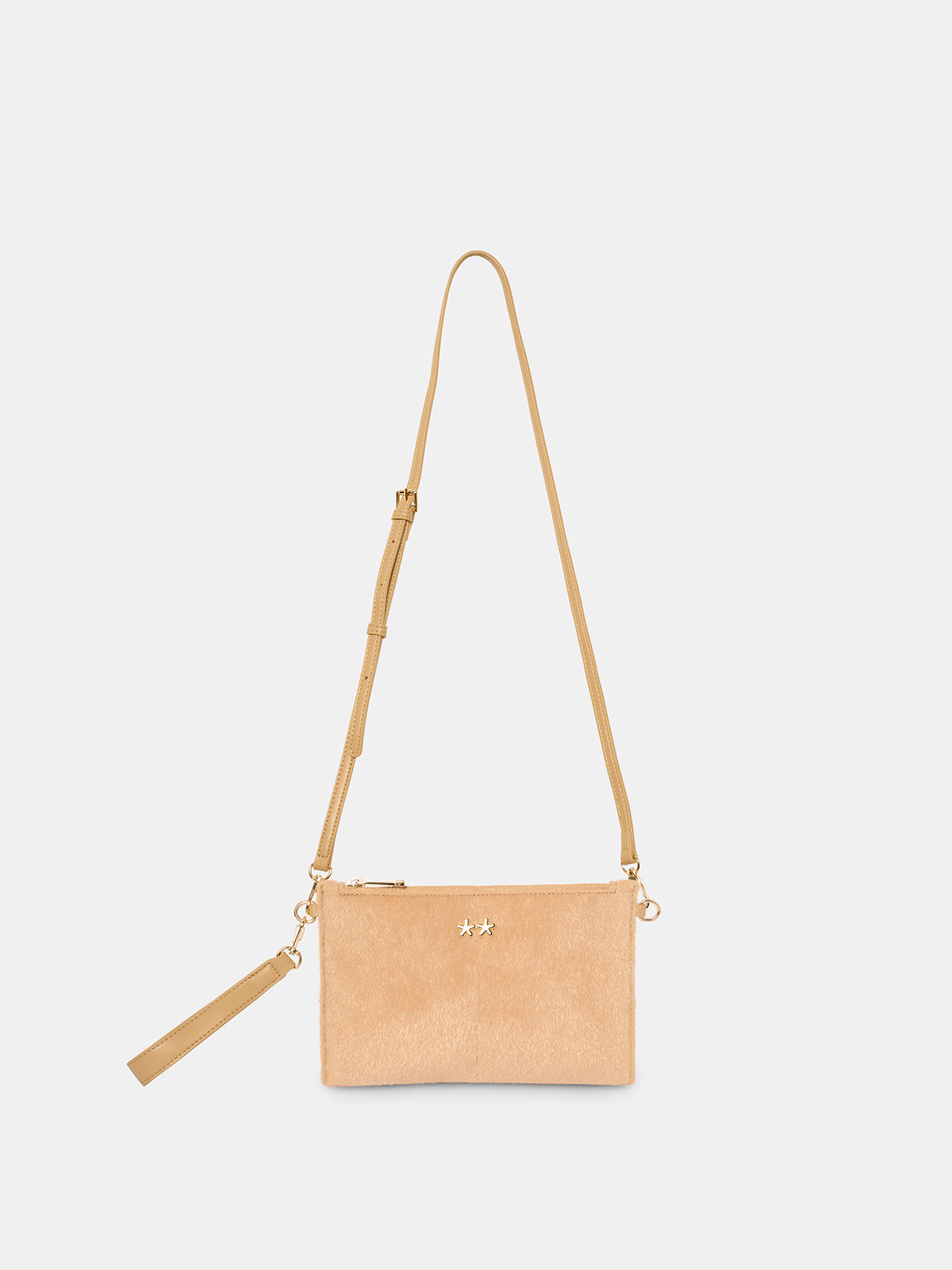 Mini Pochette Donna F**K Beige WW0135-BG