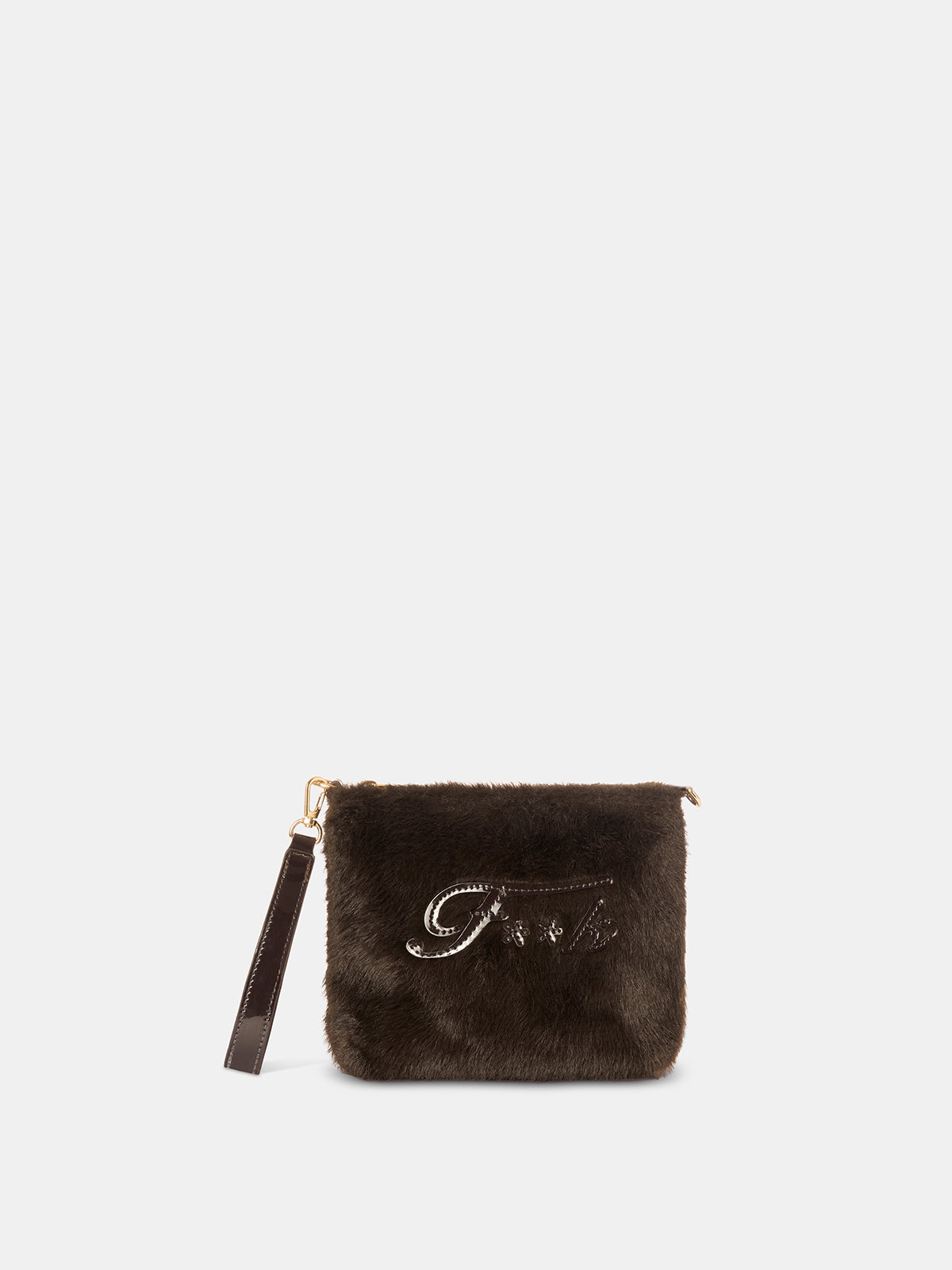 Mini Pochette Donna F**K Marrone WW0222-BN