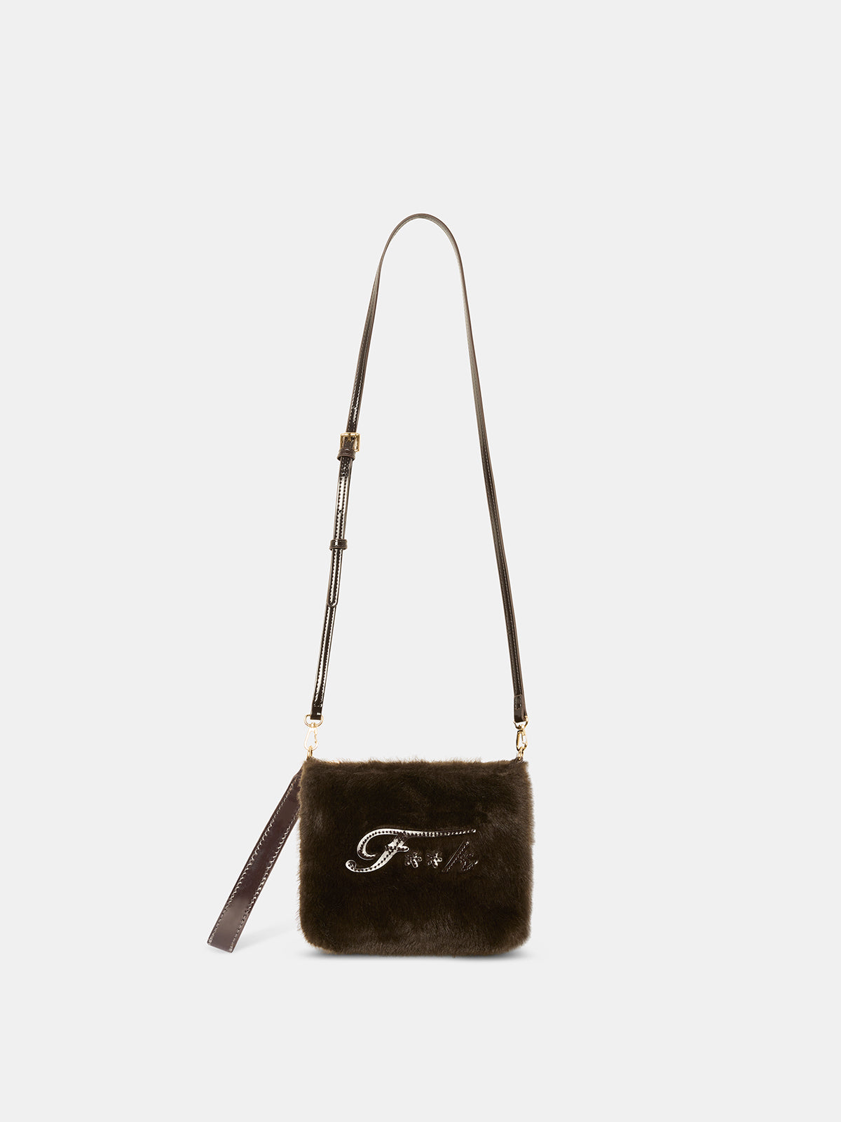 Image of Mini Pochette Donna F**K Marrone WW0222-BN