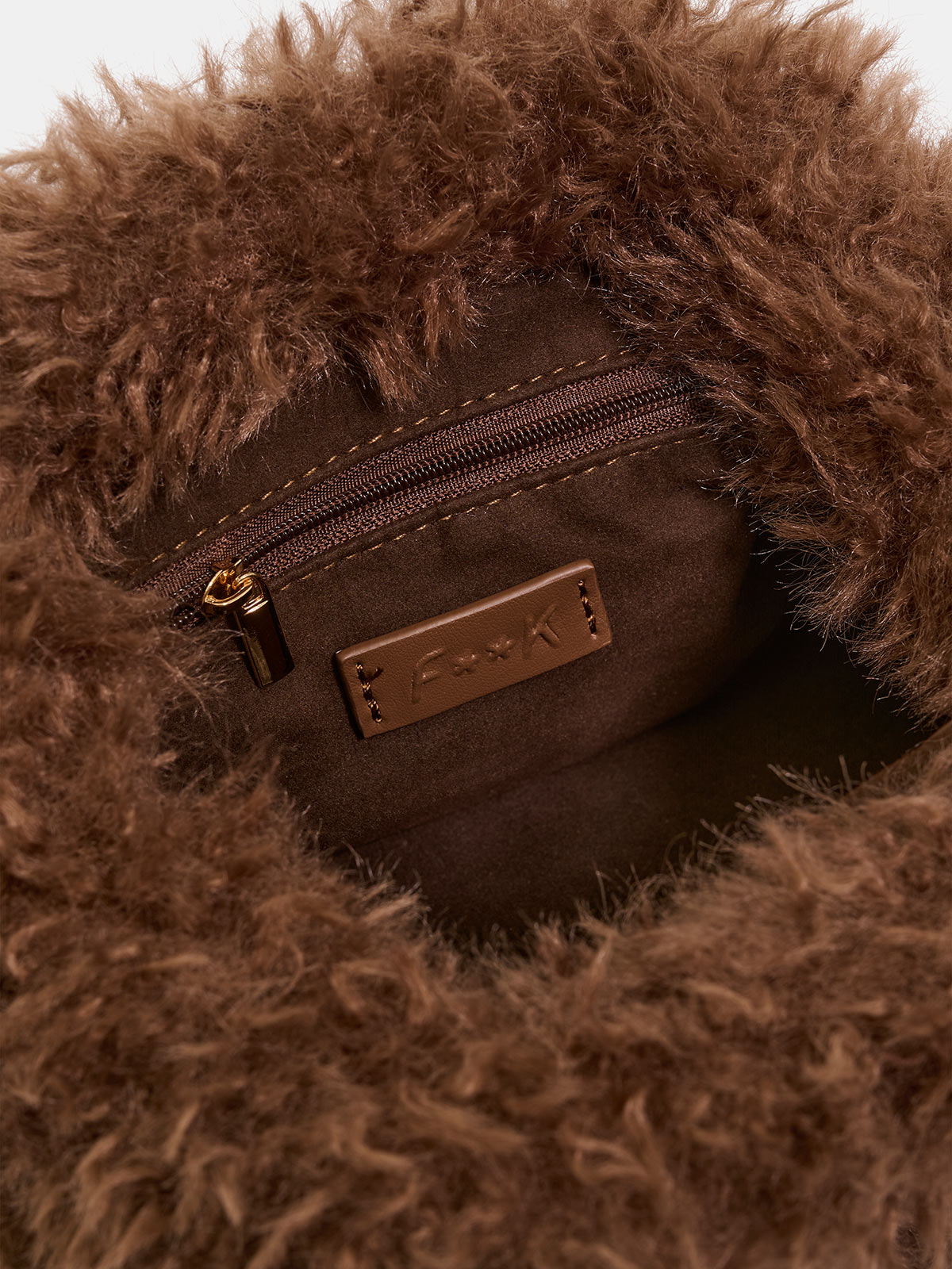 Image of Pouch Bag Donna F**K Marrone WW0410-BN