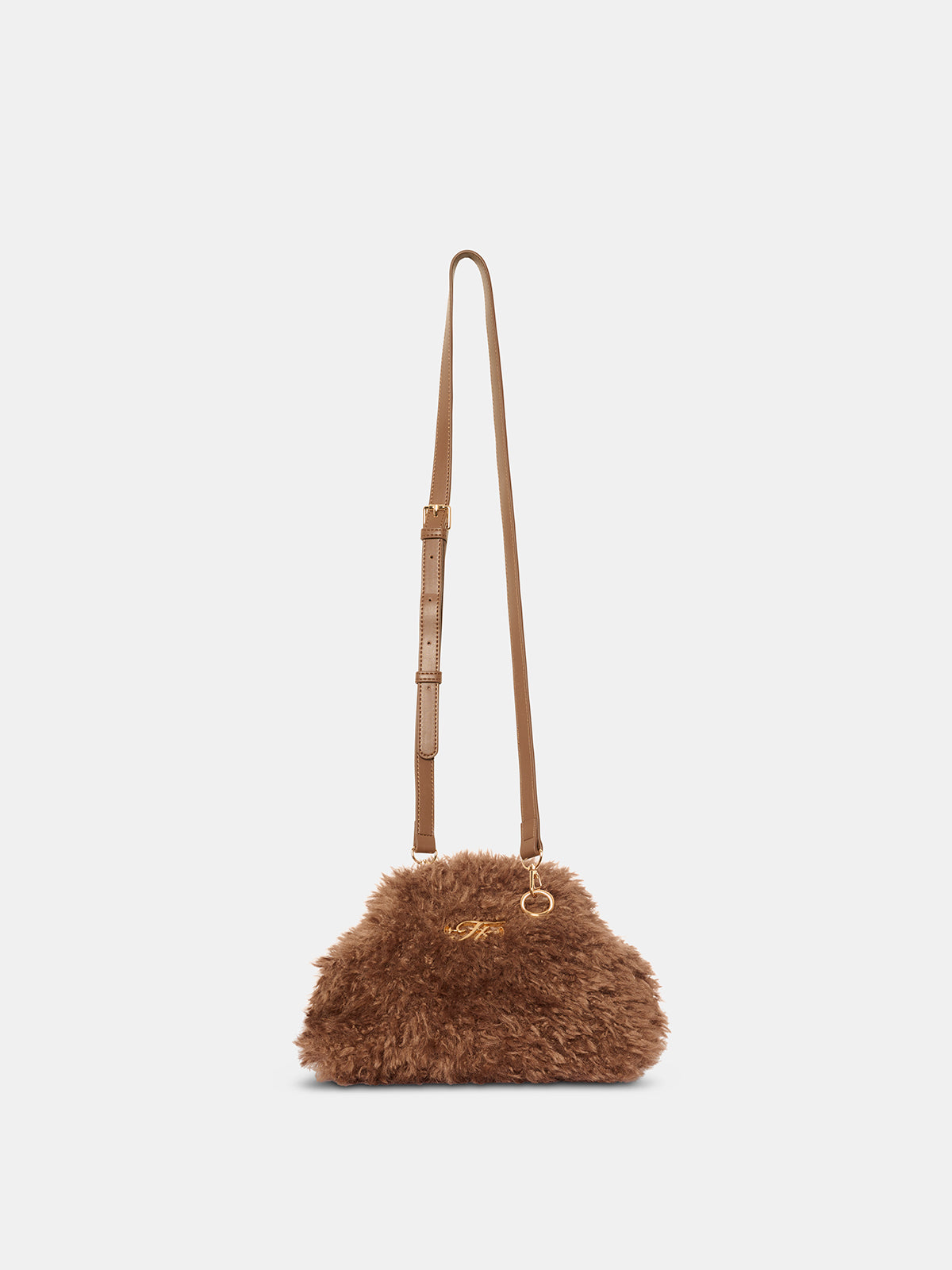 Image of Pouch Bag Donna F**K Marrone WW0410-BN