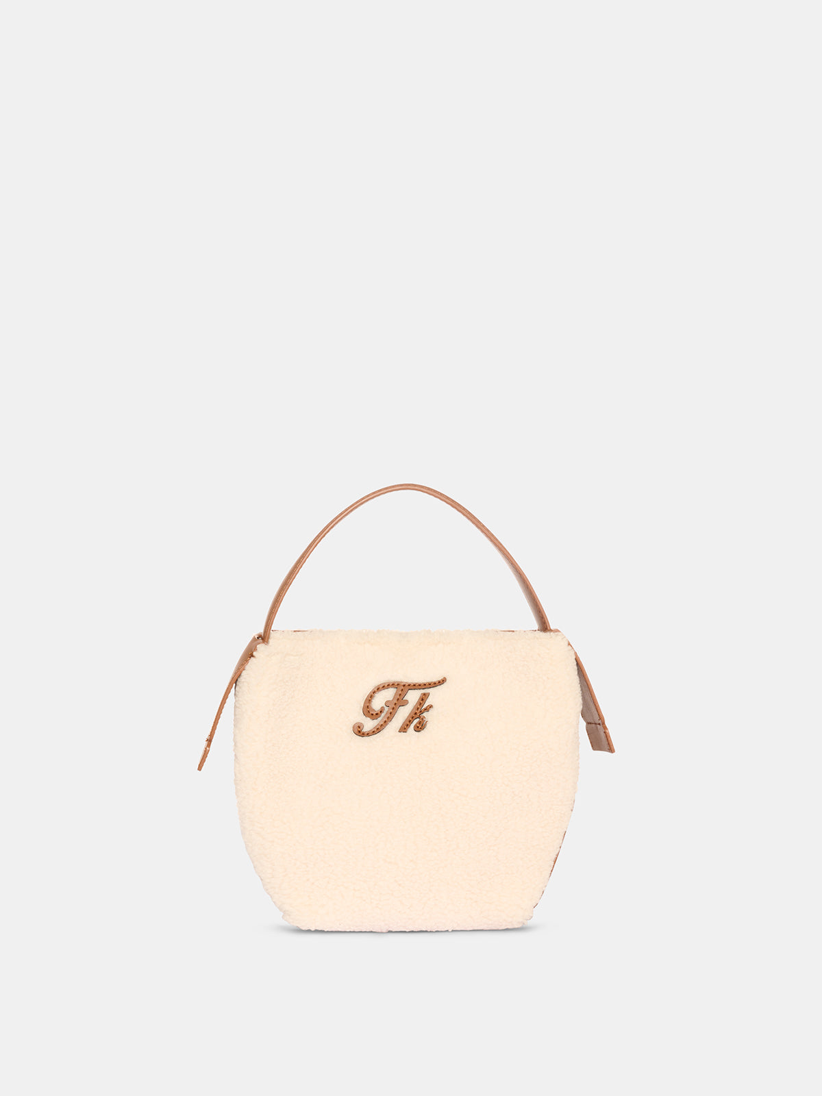 Image of Basket Bag Donna F**K Beige WW0500-BG