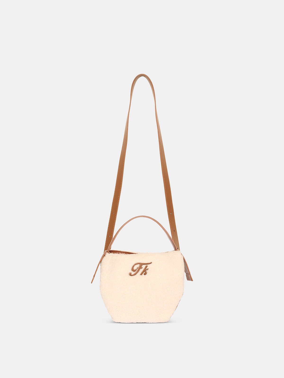 Image of Basket Bag Donna F**K Beige WW0500-BG
