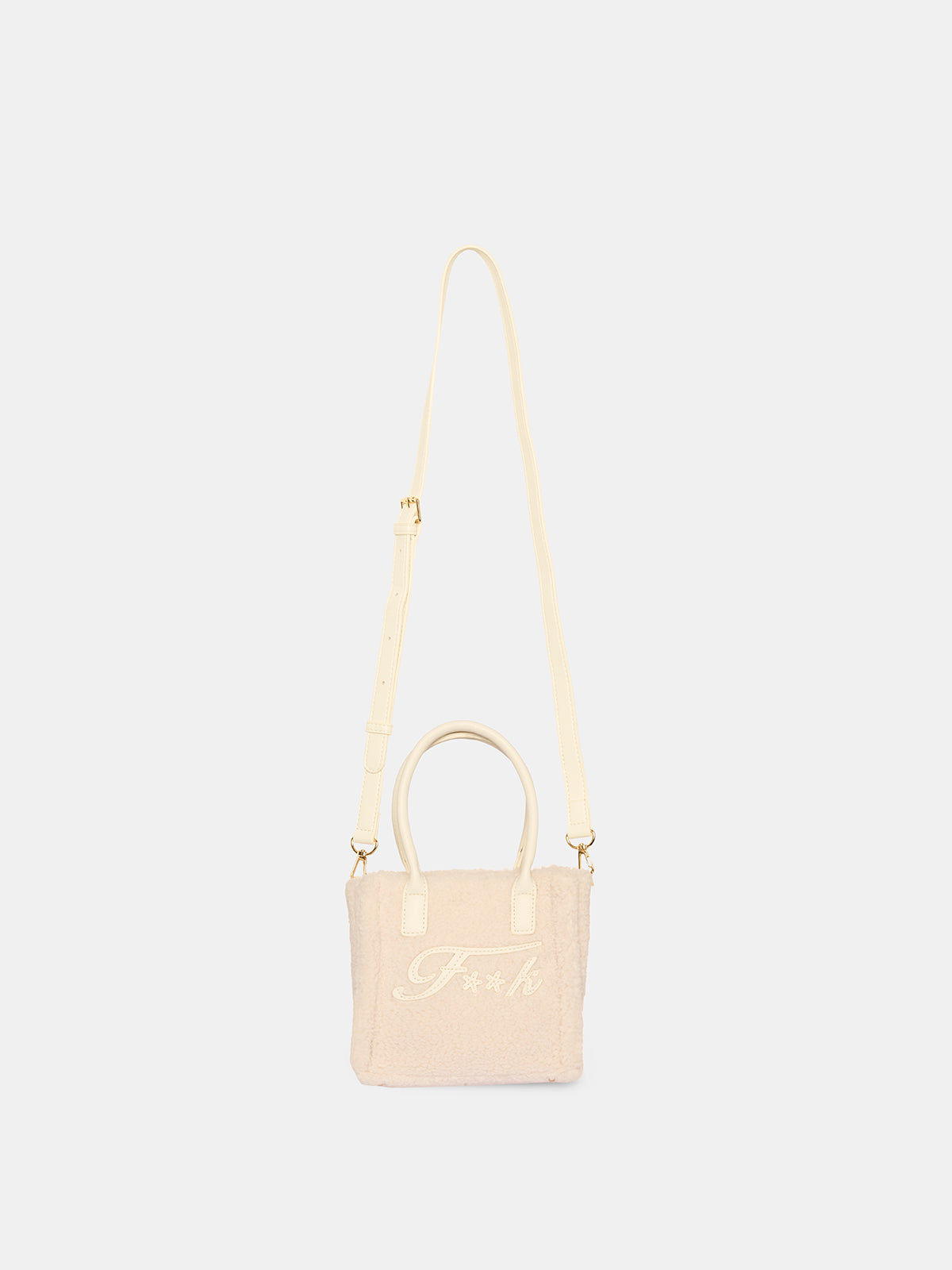Image of Cesto Bag Donna F**K Beige WW0505-BG