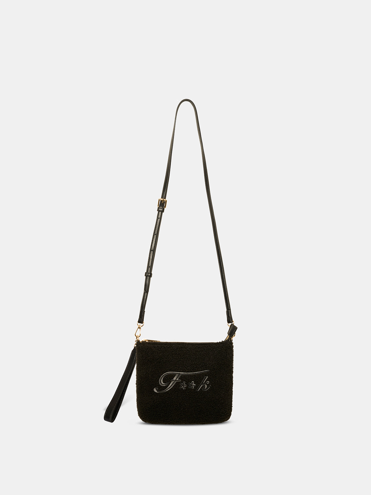 Γυναικεία τσάντα mini Clutch F**K Μαύρο WW0520-BK