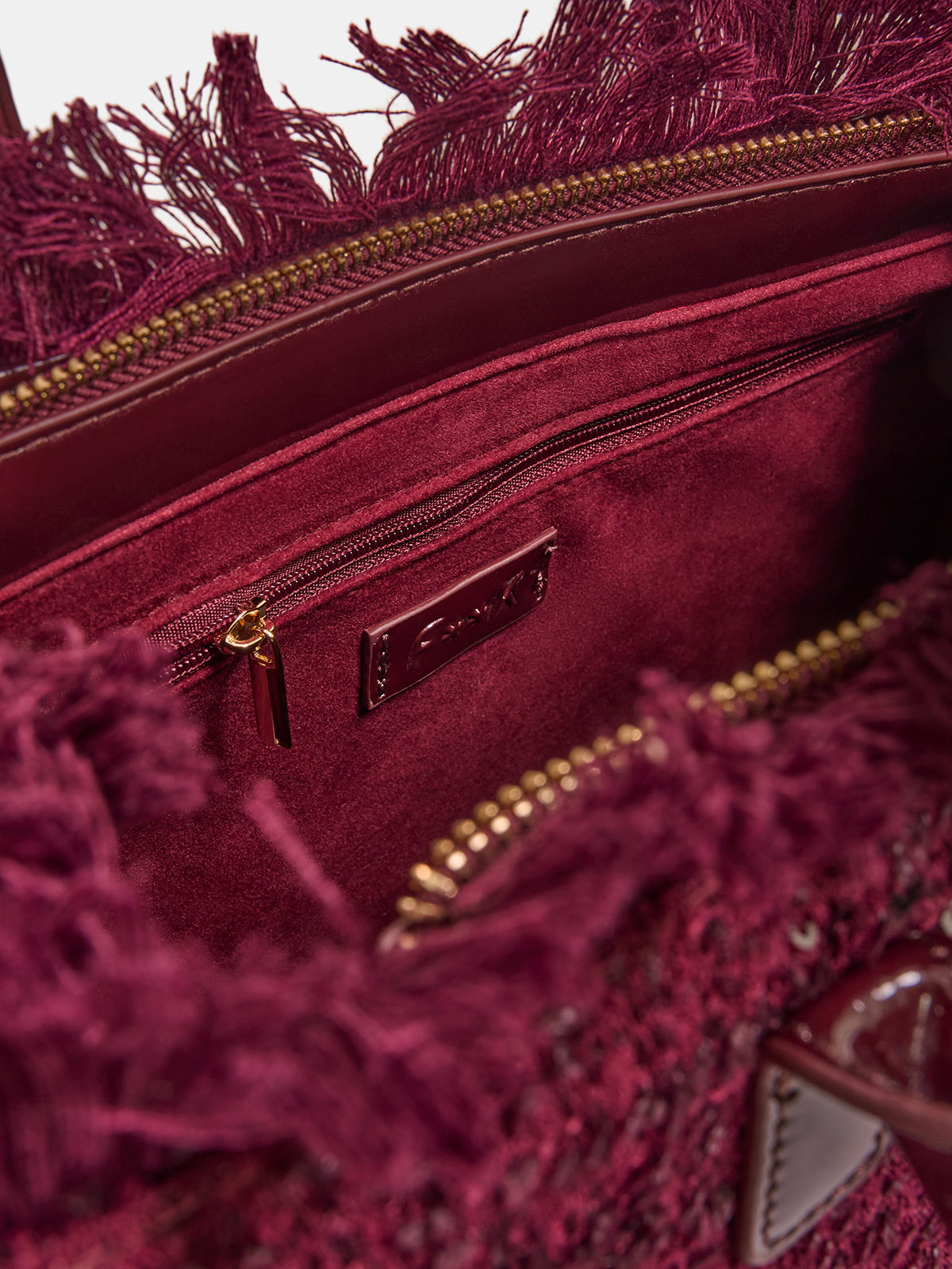 Tote Bag Donna F**K Bordeaux WW0700-BD