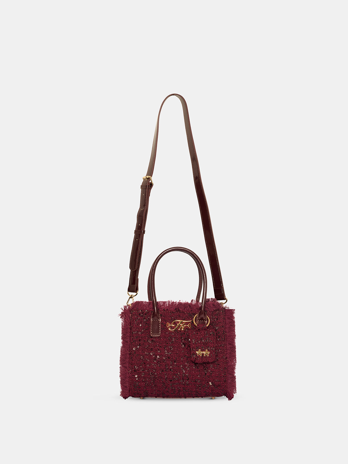 Image of Cesto Bag Donna F**K Bordeaux WW0710-BD