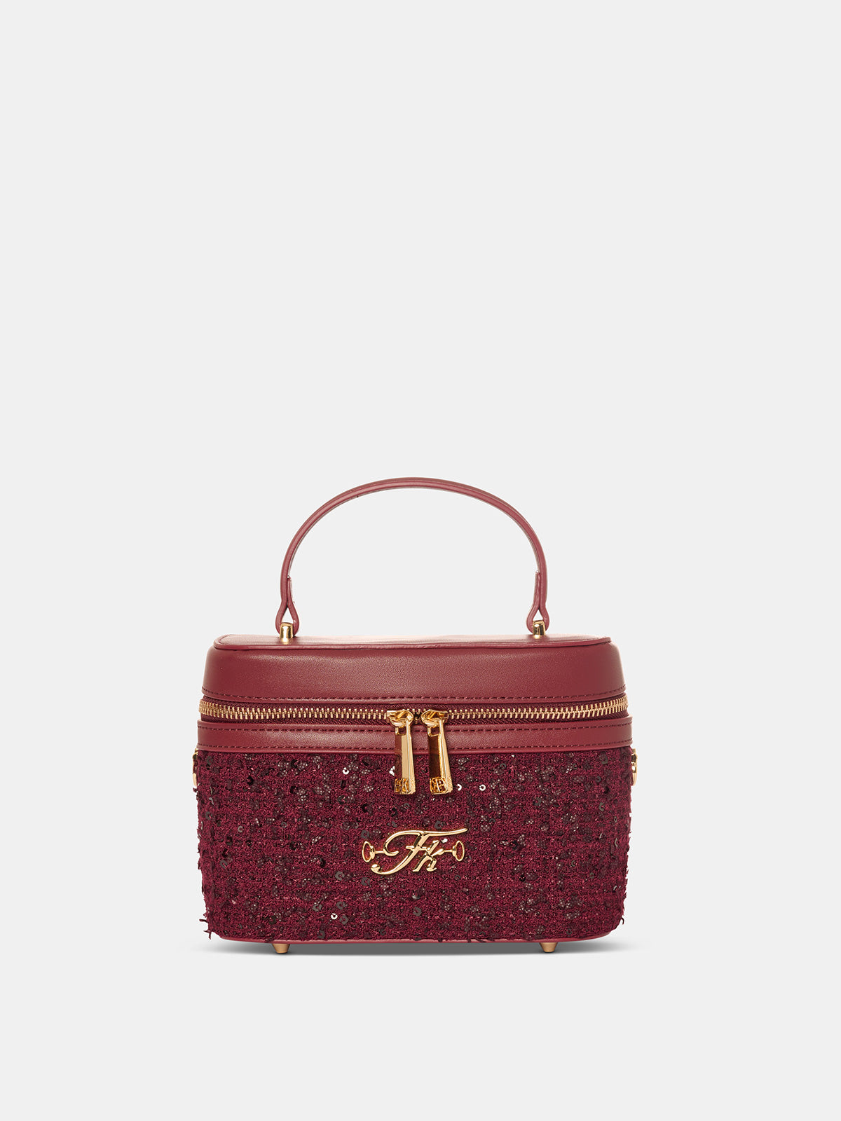 Image of Vanity Bag Donna F**K Bordeaux WW0740-BD