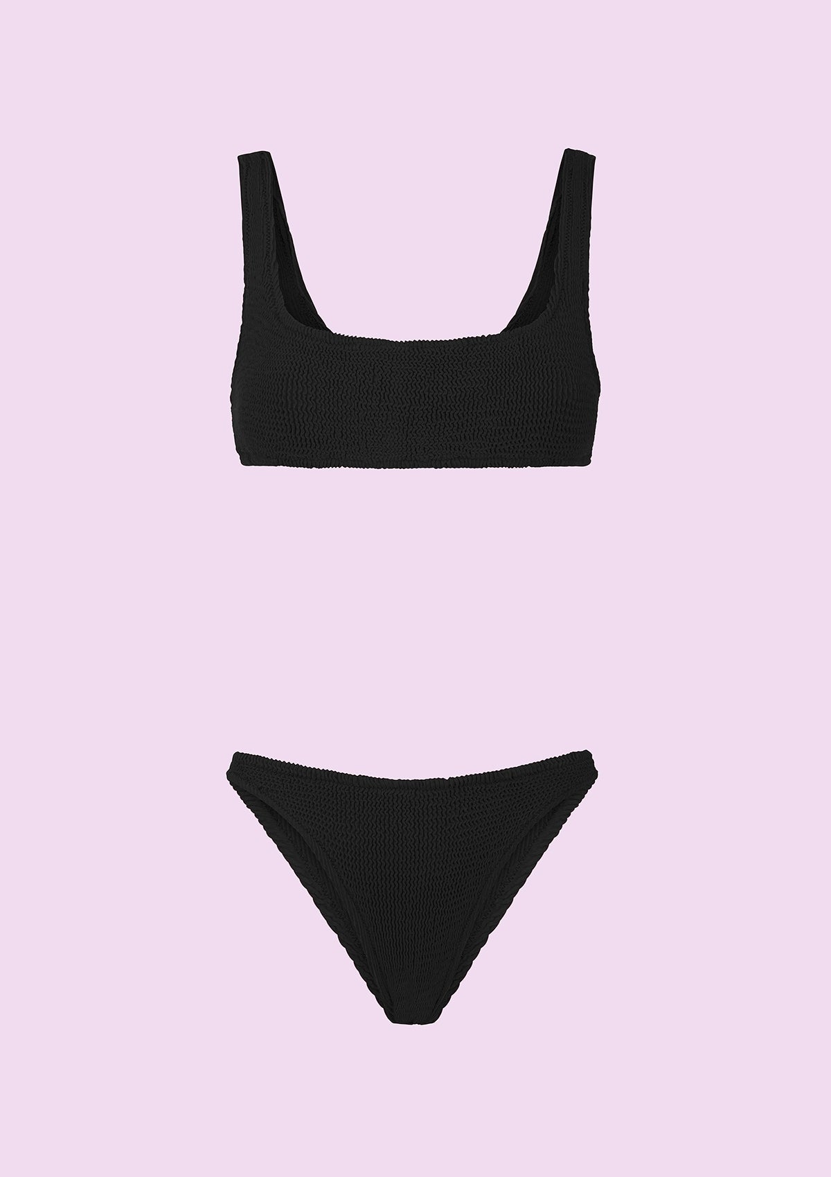 Kobieta bikini F**K Top z Slip Naprawiono czarny SWC030-BK