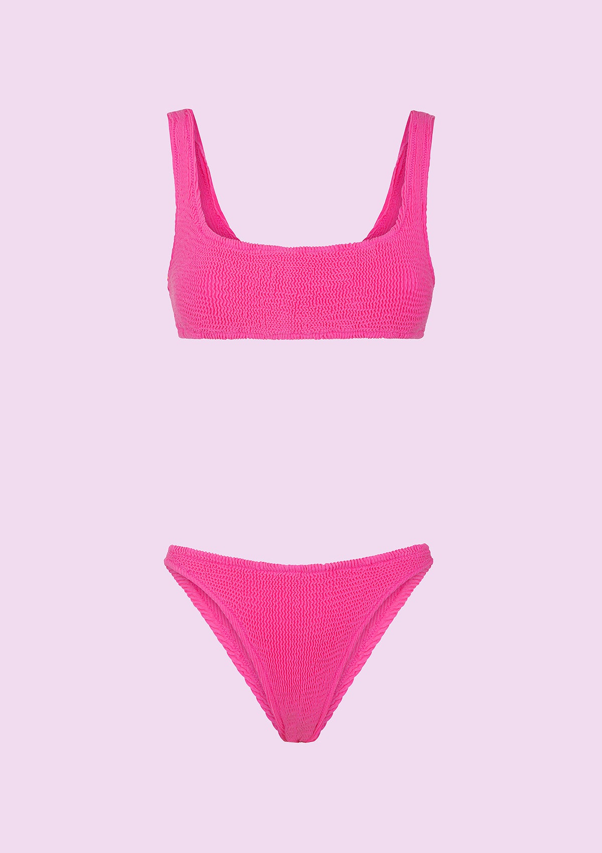 Image of Kobieta bikini F**K Top z Slip Naprawiono Fuchsia fluo SWC030-B