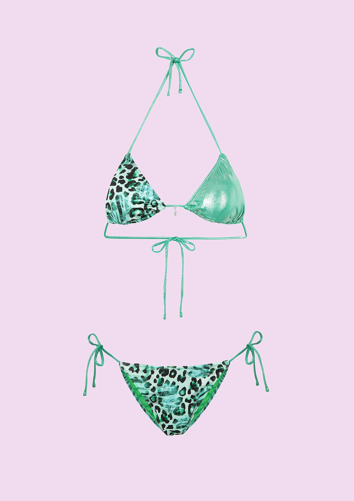 Image of Mujer bikini F**K Triángulo con Slip Fantasía ajustable SWC060-X12