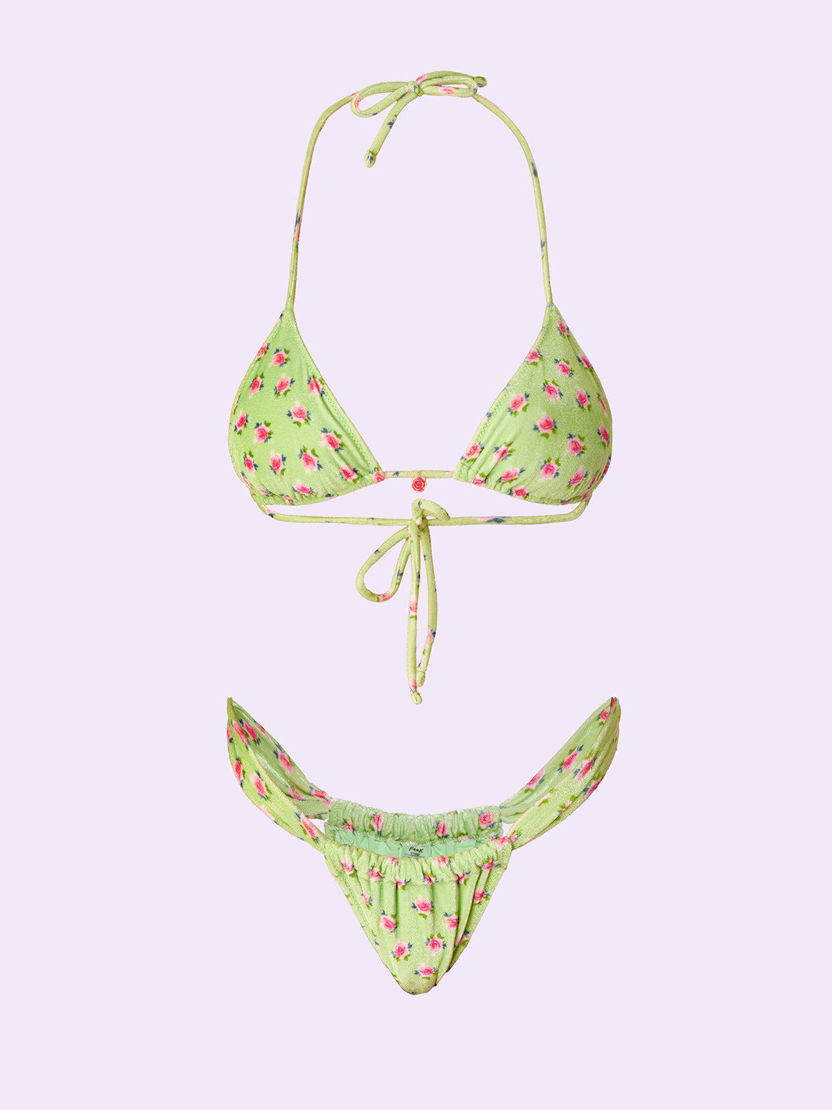 Γυναικεία μπικίνι F**K Τρελό Τρίγωνο με Slip Brazilian Fixed Fantasy SW0110-X05