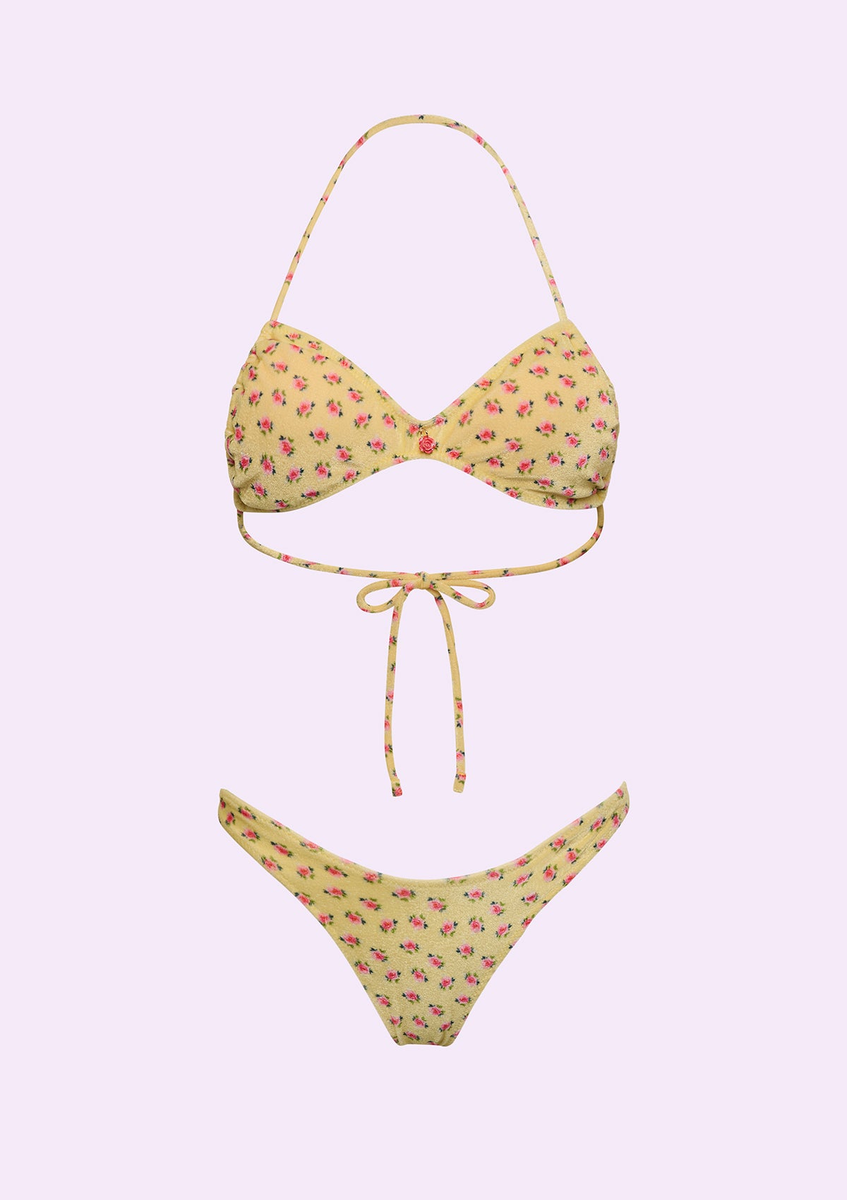 Image of البيكينيات النسائية F**K عصابة رأس مجنونة مع Slip الخيال الأمريكي الثابت SW0112-X04