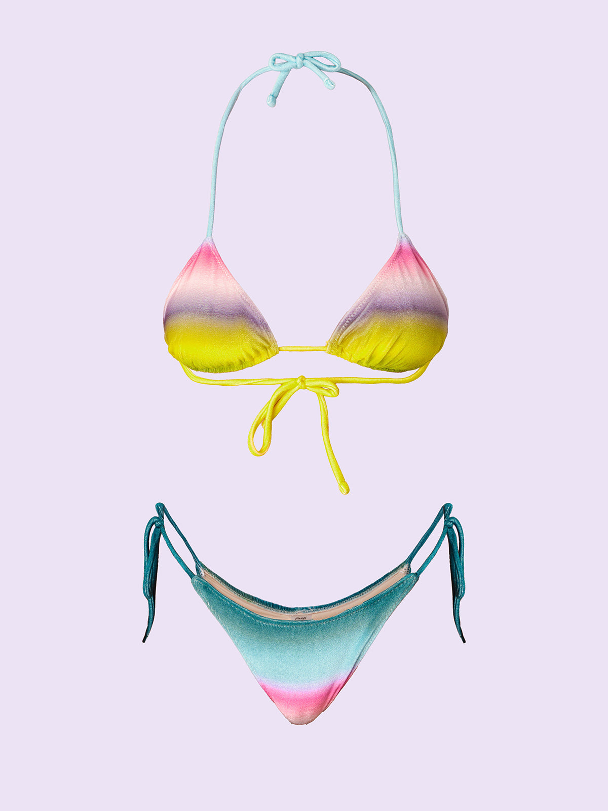 Image of Women's Bikinis F**K Crazy Triangle with Slip Adjustable Fantasy SW0200-X11