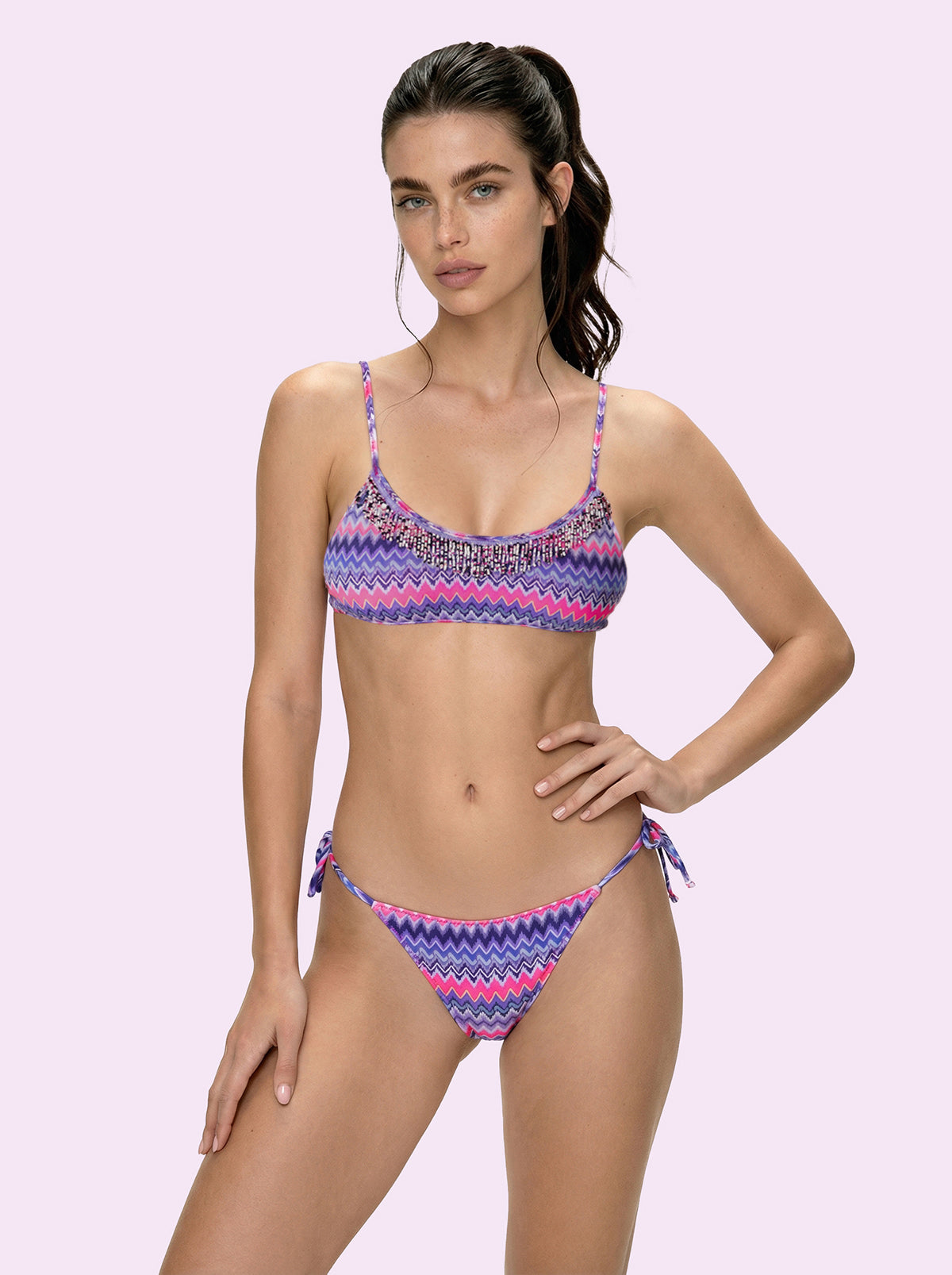 Dames bikini's F**K Gekke Top met Slip Verstelbare Fantasie SW0701-X21