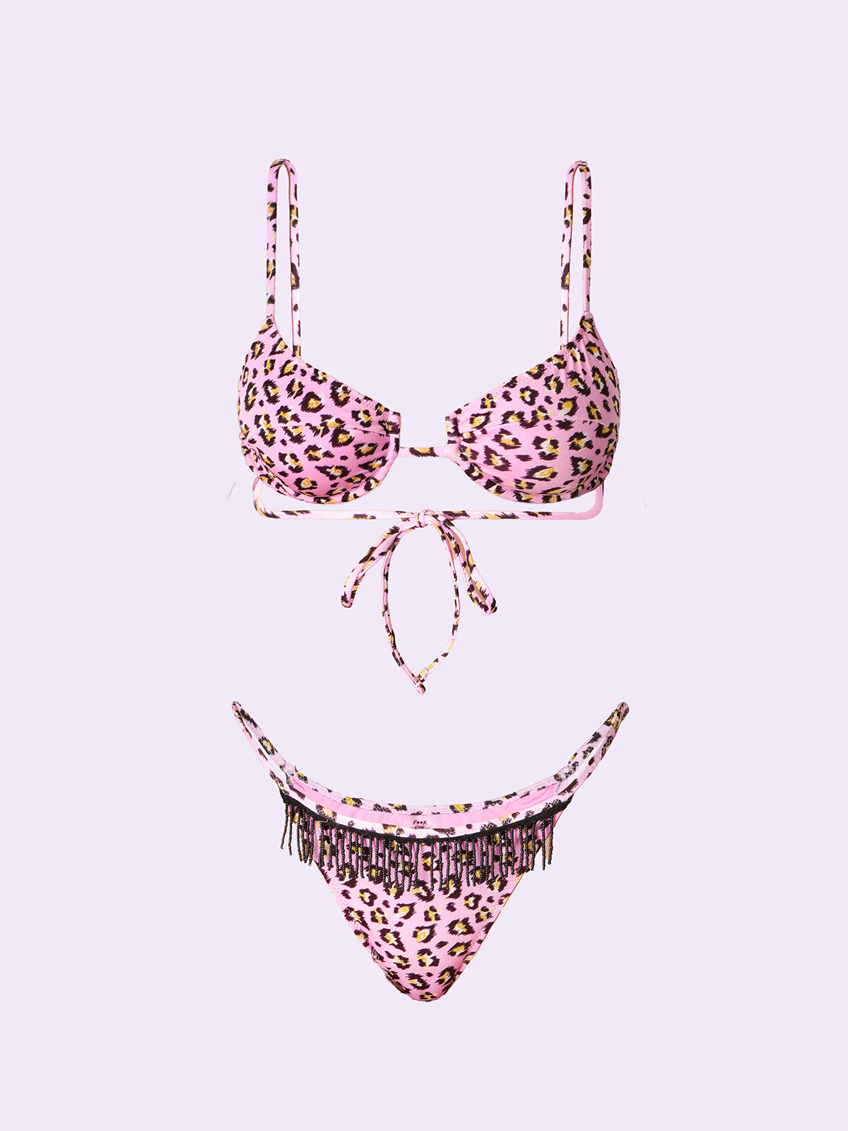 Image of Women's Bikinis F**K Crazy Bra with Ferretto and Slip Fixed Fantasy SW0702-X26