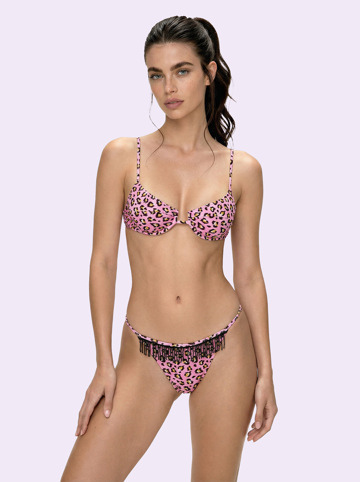 Women's Bikinis F**K Crazy Bra with Ferretto and Slip Fixed Fantasy SW0702-X26