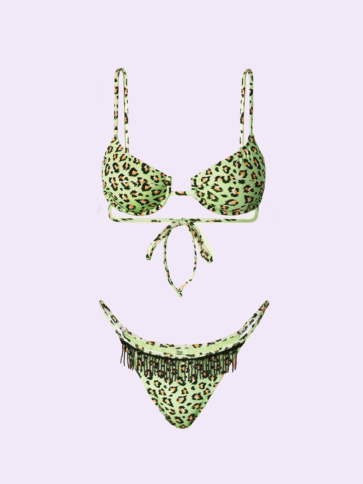 Image of Women's Bikinis F**K Crazy Bra with Ferretto and Slip Fixed Fantasy SW0702-X27