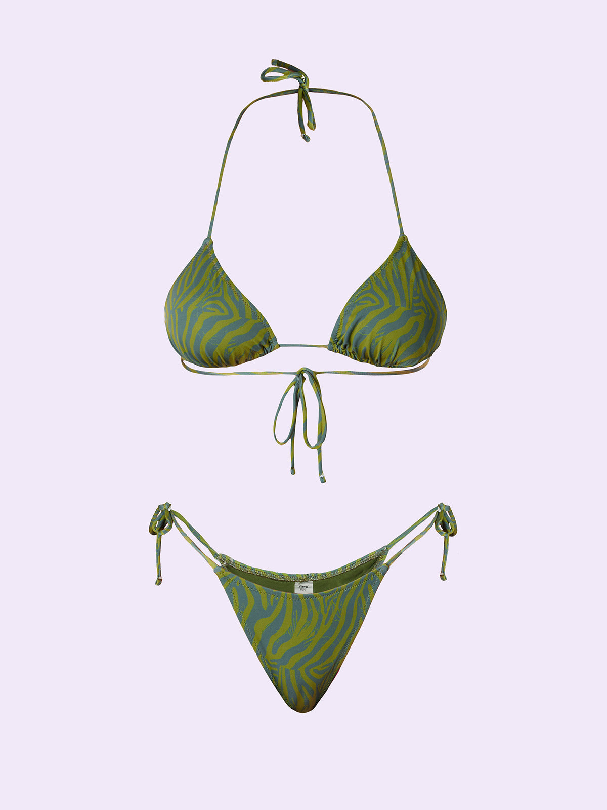 Image of Bikinis de mujer F**K Triángulo loco con Slip Fantasía ajustable SW0720-X31