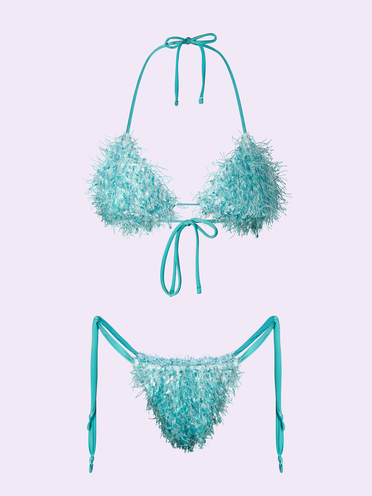 Bikinis pour femmes F**K Triangle fou avec Slip Huile réglable SW0730-PT