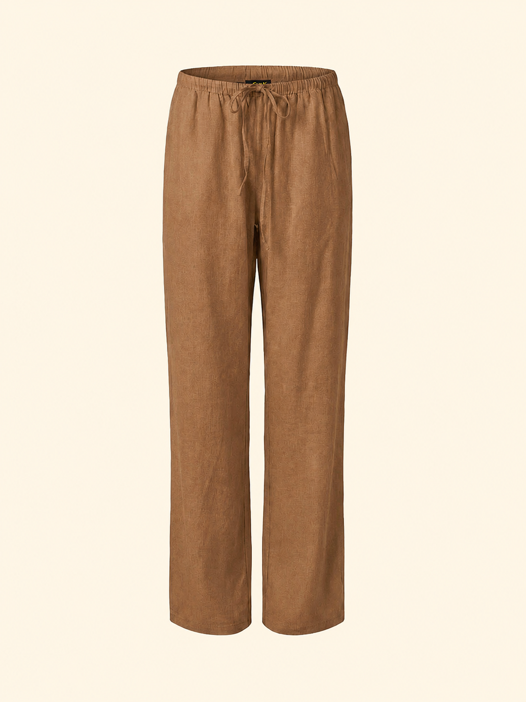 Palazzobroek voor dames F**K Bruin SW1944-BN