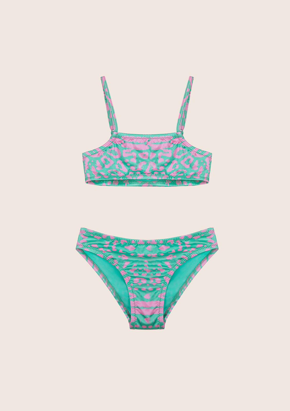 BIKINI TOP E SLIP FISSO SPOTTED