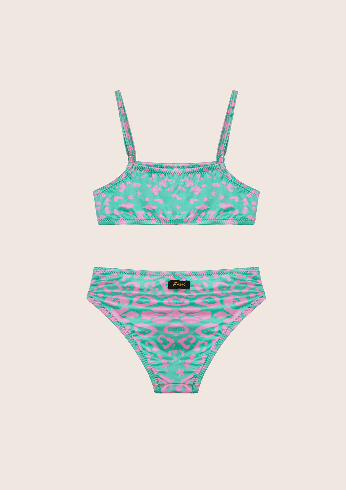 BIKINI TOP E SLIP FISSO SPOTTED