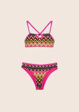 Top bikinis and fixed briefs ethos
