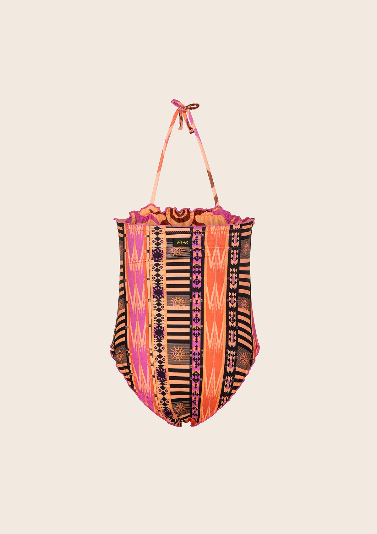 I porsalinduri i kundërt Monokini F**K Fantasy B2A10MK-X40