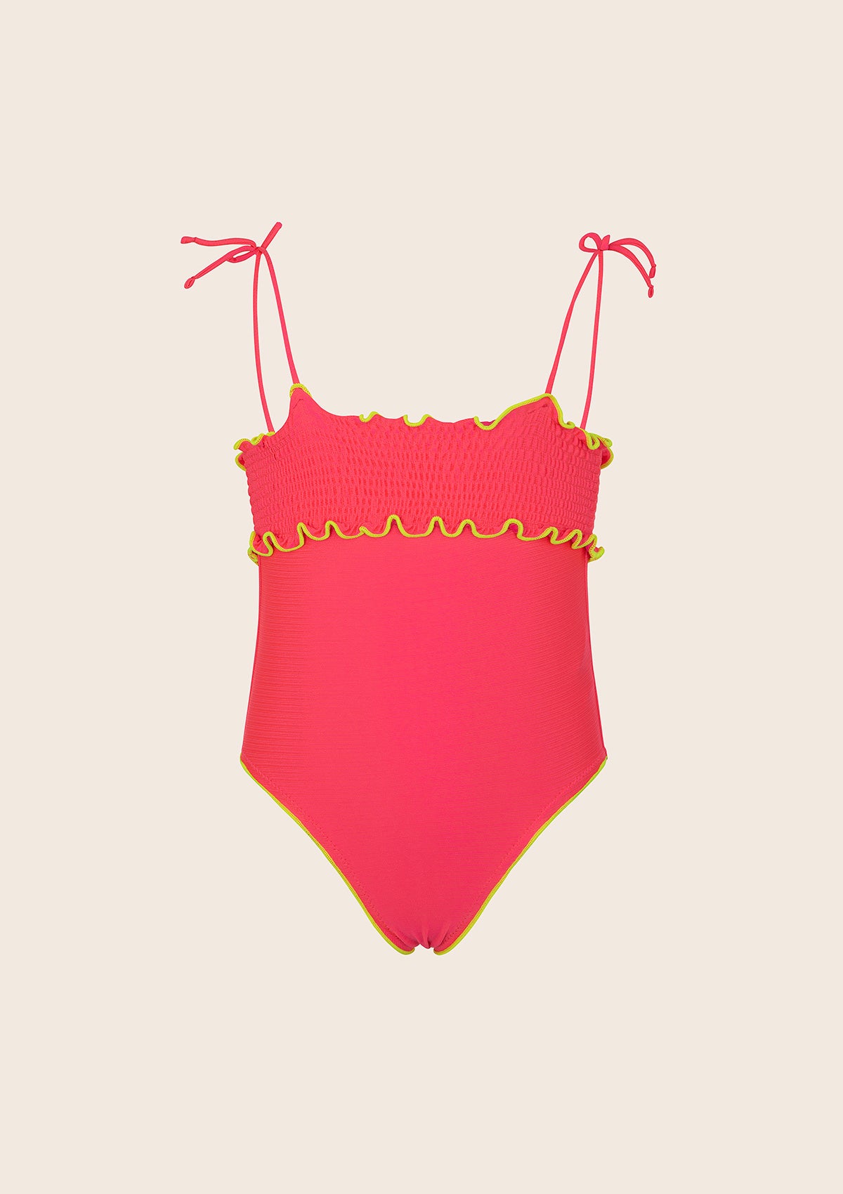 Monokini i porsalindur f ** k fuchsia fluo b2a22mk -ff