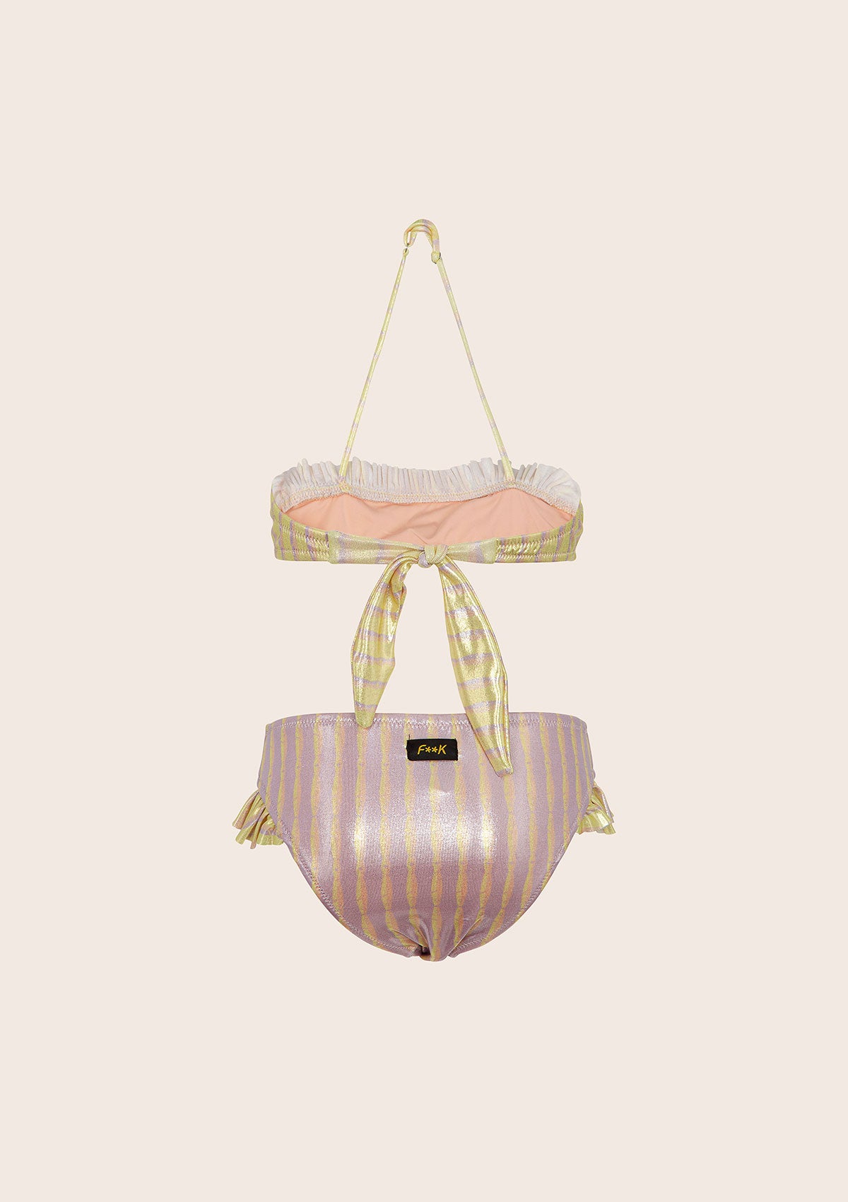 Menina de biquíni F**K Banda com Slip Fantasia fixa G1B02BF-X15