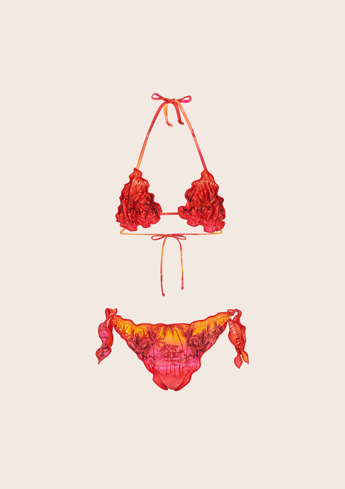 Bikini dziewczyna F**K Trójkąt z Slip Regulowana fantasy G1E05TA-X31