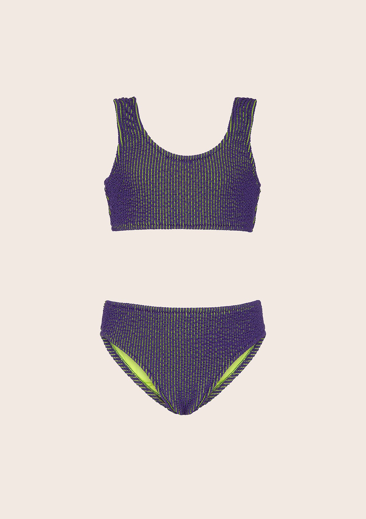 Bikini girl F**K Top with Slip Fixed purple G1L06UF-PRO