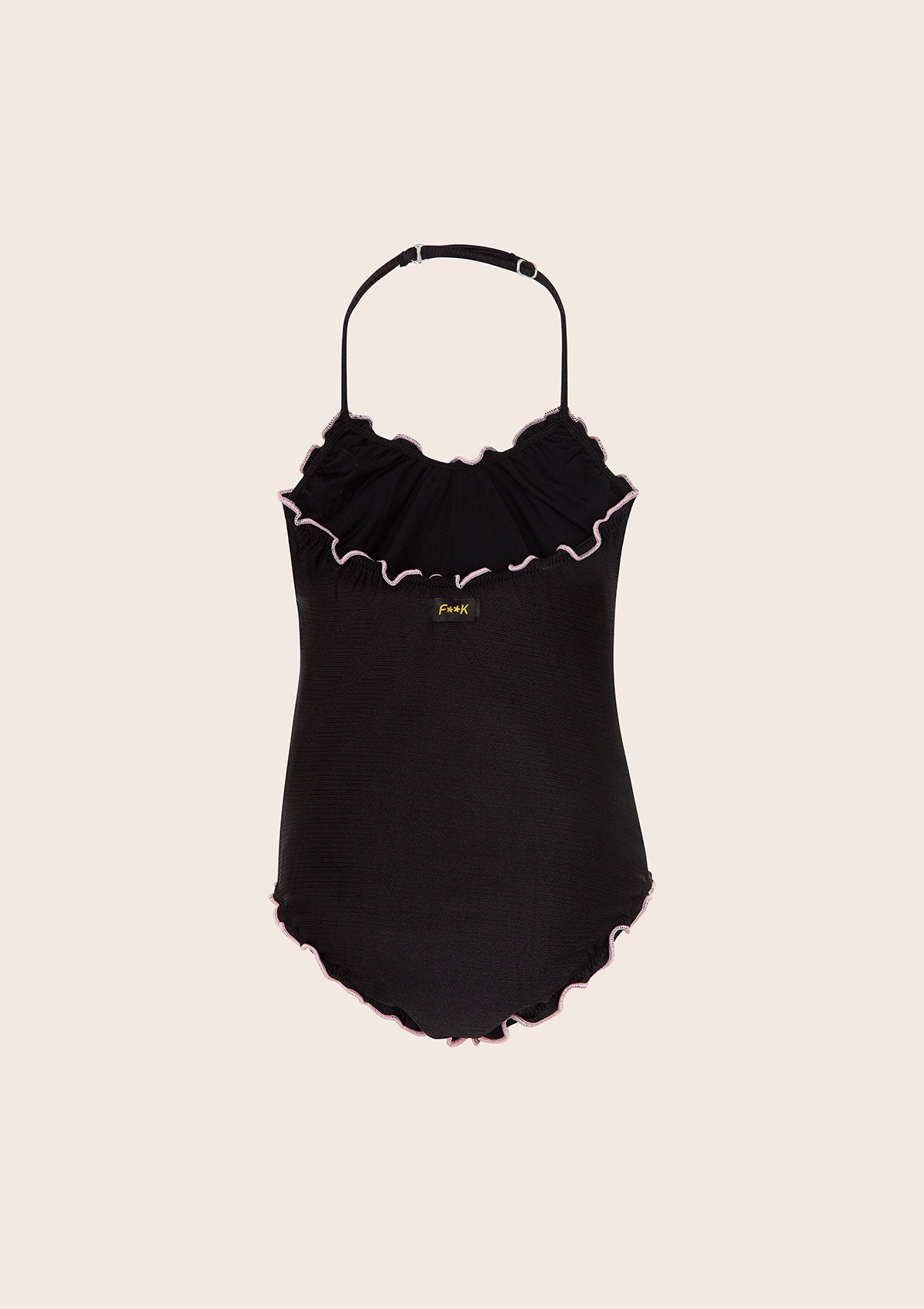 Monokini Bambina F**K Nero G2M04MK-BK