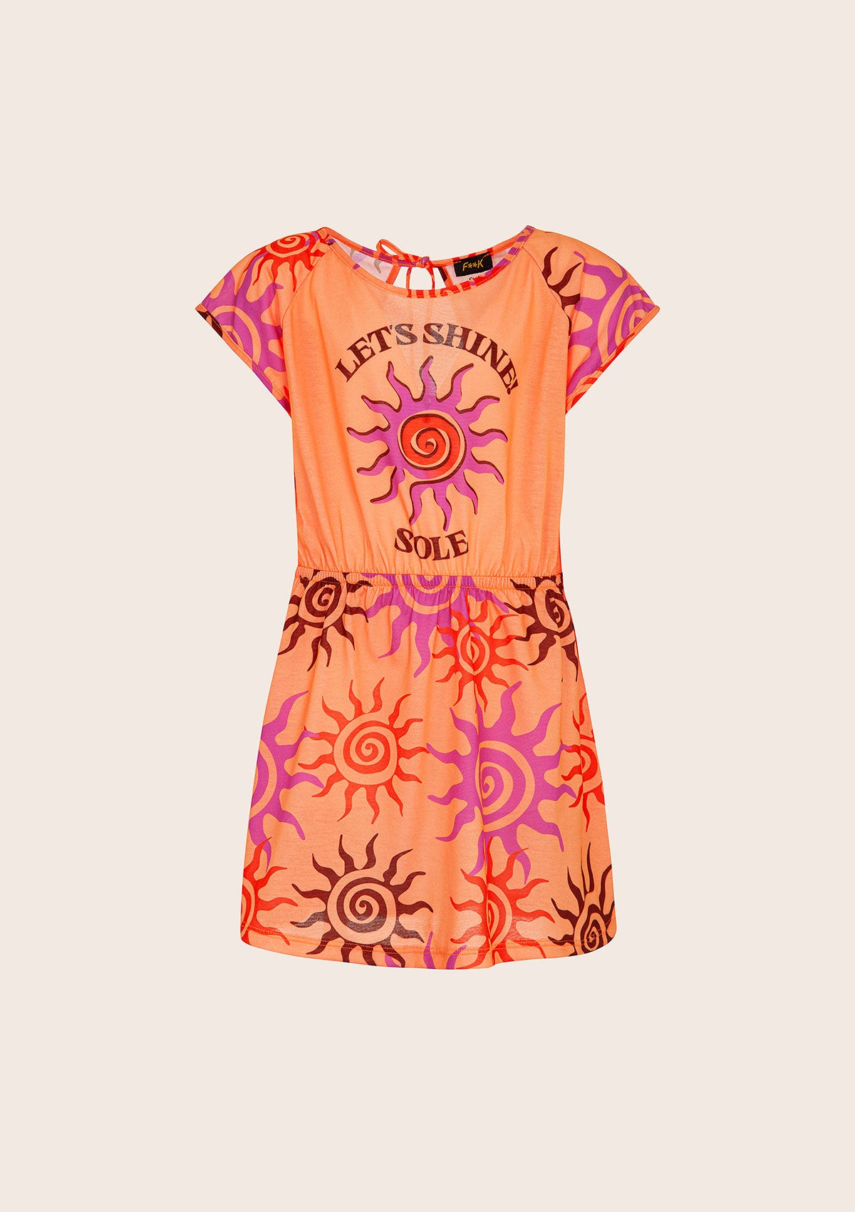 Vestito corto Bambina F**K Fantasia G5F08DS-X40