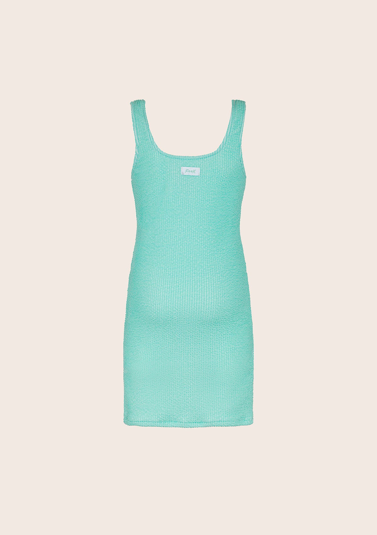 Kurzes Mädchenkleid F**K Water Green G5L08DS-AQ