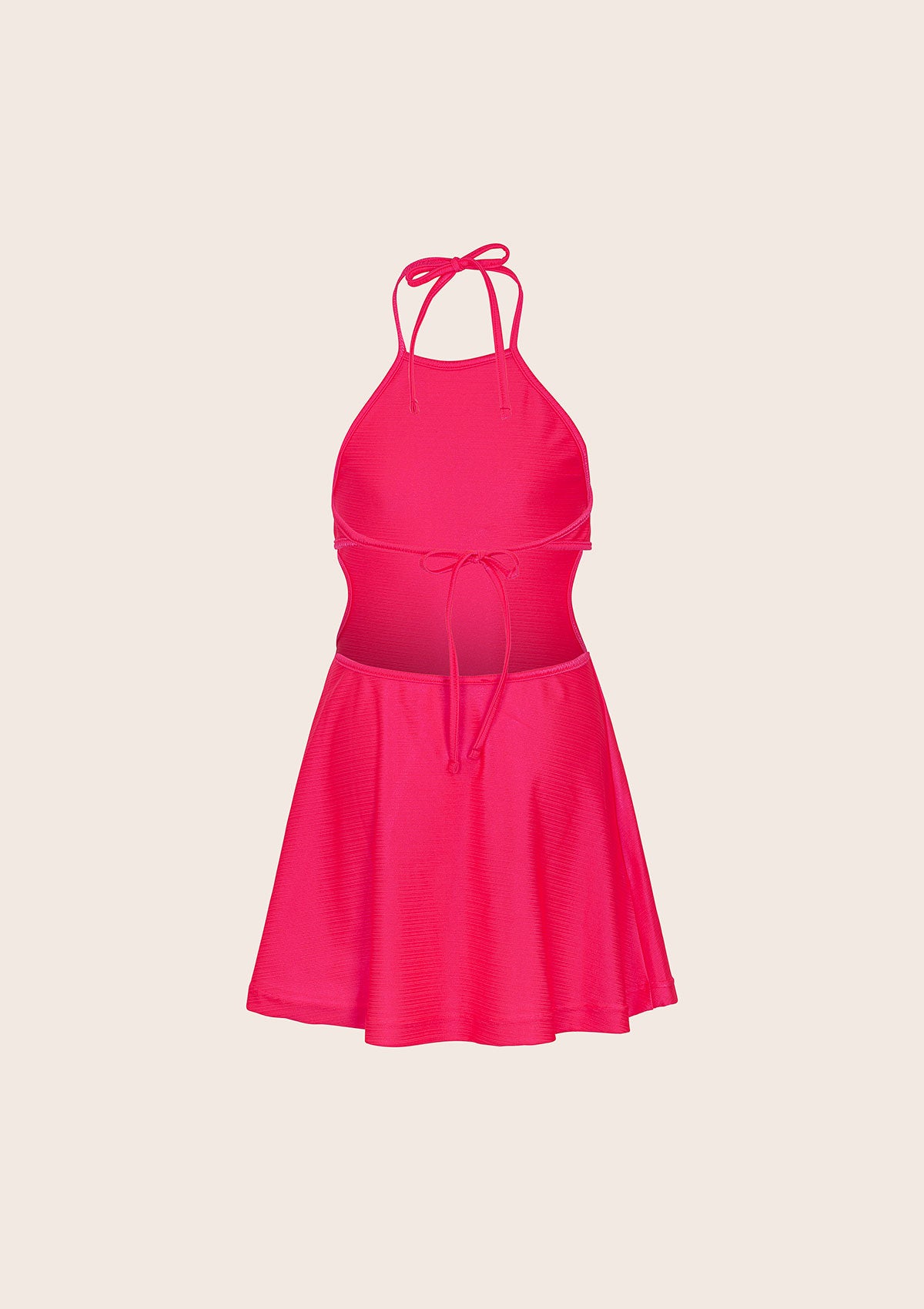 Vestito corto Bambina F**K Fucsia Fluo G5M05DS-FF