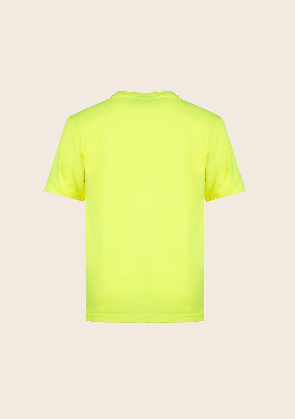 T-shirt për fëmijë f ** k Fluo i verdhë J01TS98-FY