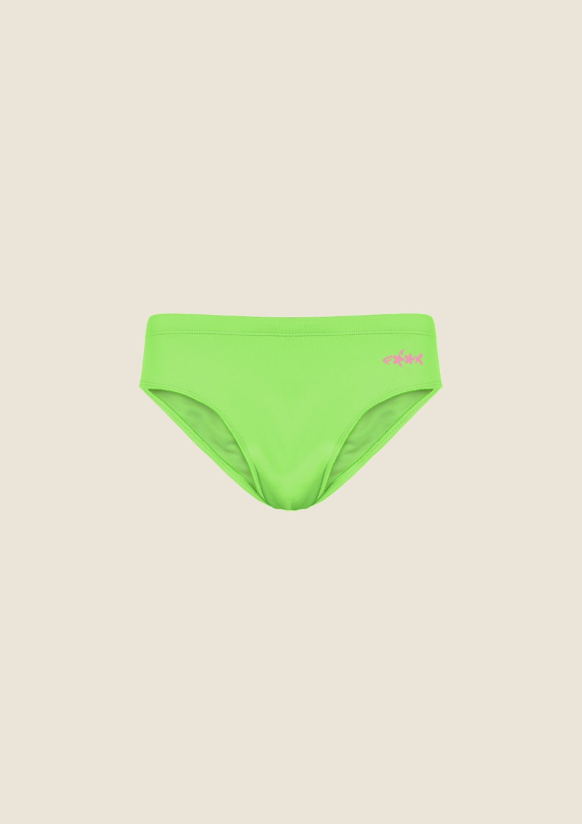 Slip Neonato F**K Verde Fluo N01SU20-FG