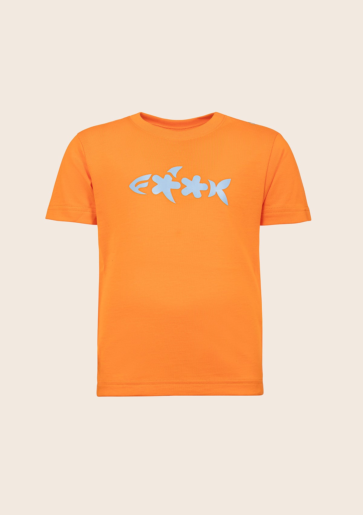 T-Shirt Neonato F**K Arancione N01TS71-OR