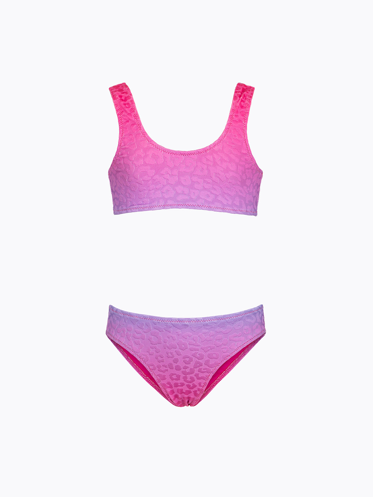 Image of Bikini Bambina F**K Top con Slip Fisso Fantasia SG0681-X92