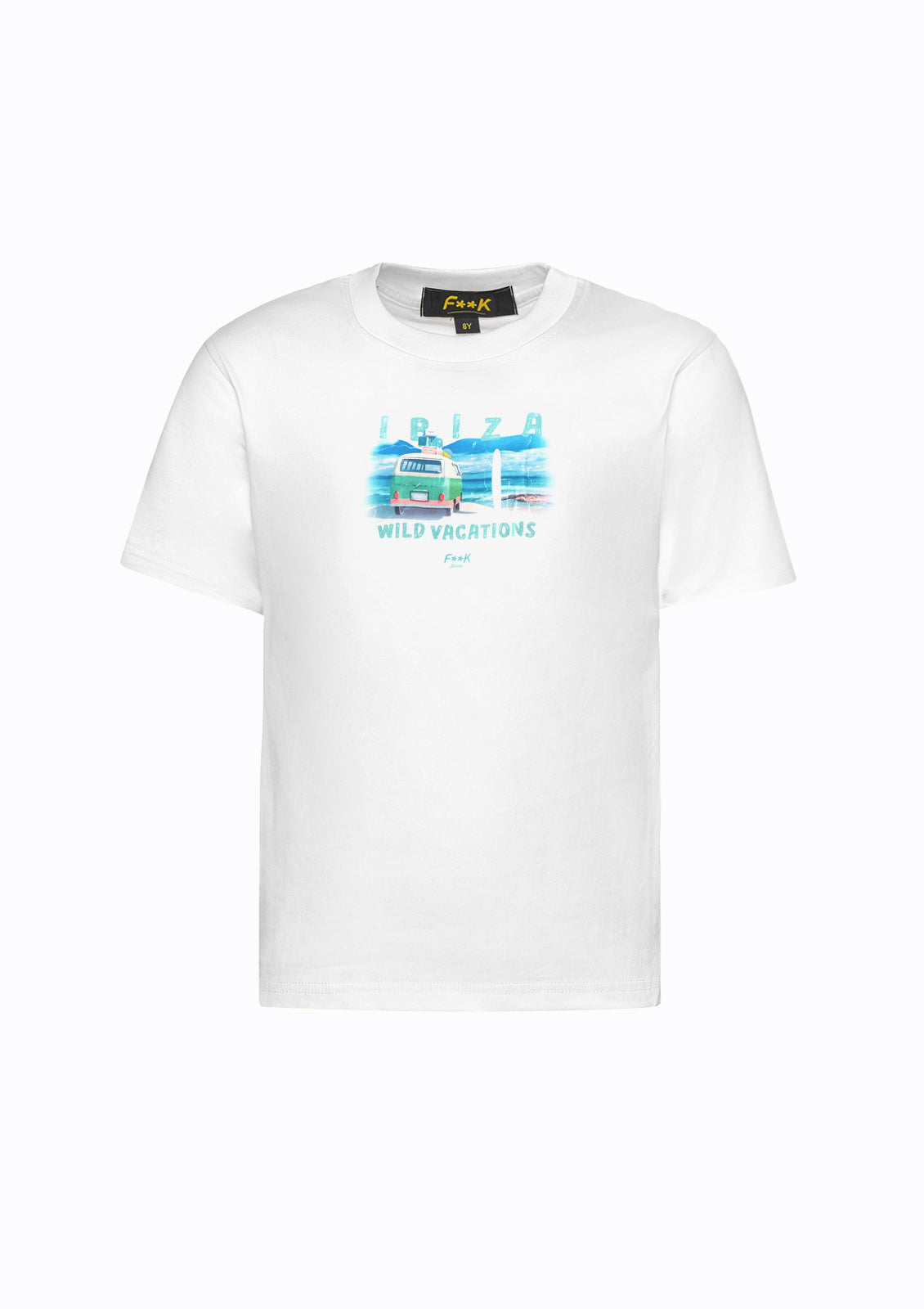 Child T-Shirt F**K White SJ6008-WH