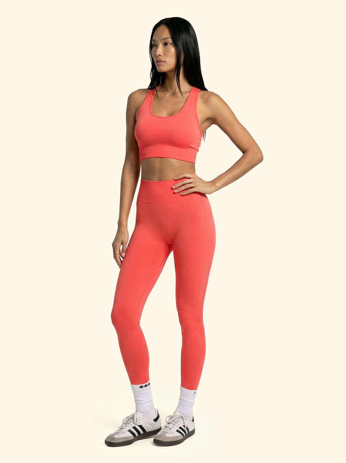 Seamless Top F**K Corallo 01SM01-CR