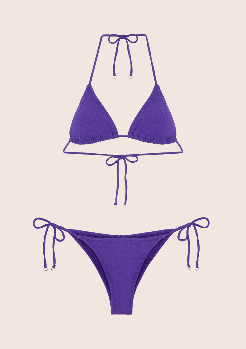 Triángulo de bikini y slip brasileño dosis visionaria ajustable