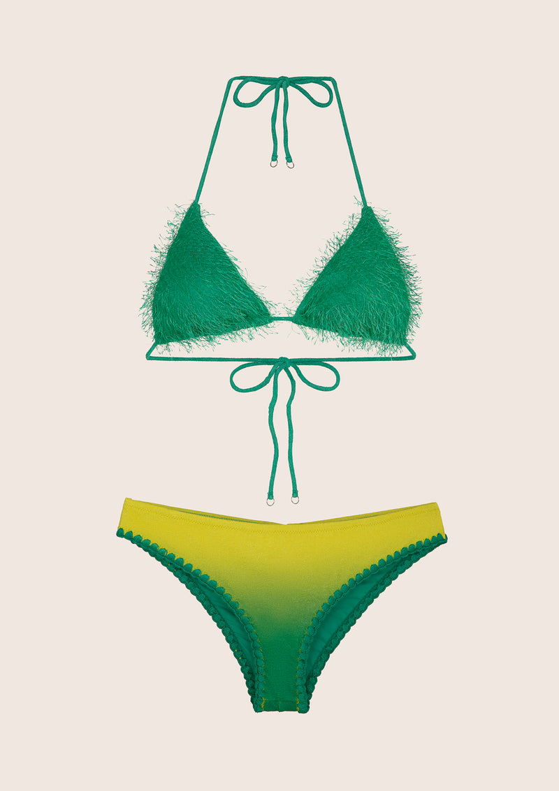 Bikini Triangle and Slip Coulotte Visionary Dose