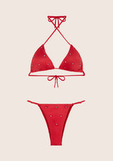 Bikini triangle and adjustable Lovers' Line Slip