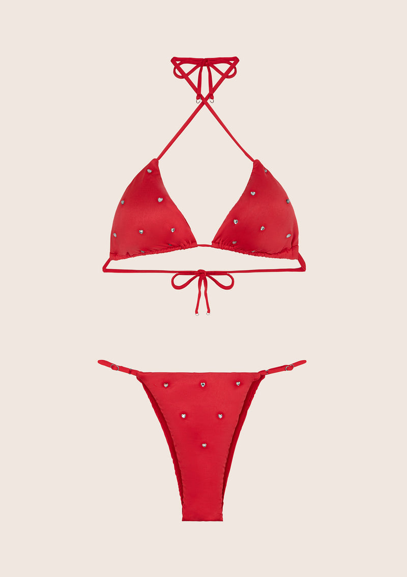 BIKINI TRIANGOLO E SLIP REGOLABILE LOVERS' LINE