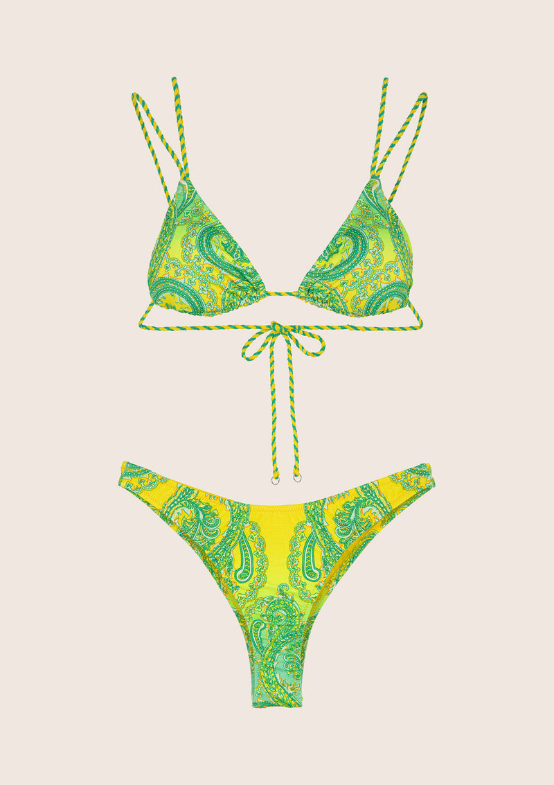 BIKINI TRIANGOLO E SLIP AMERICANO SUNRISE