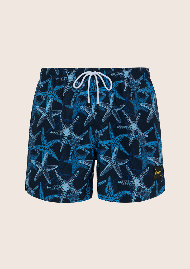 Shorts de fantaisie d'humeur marine