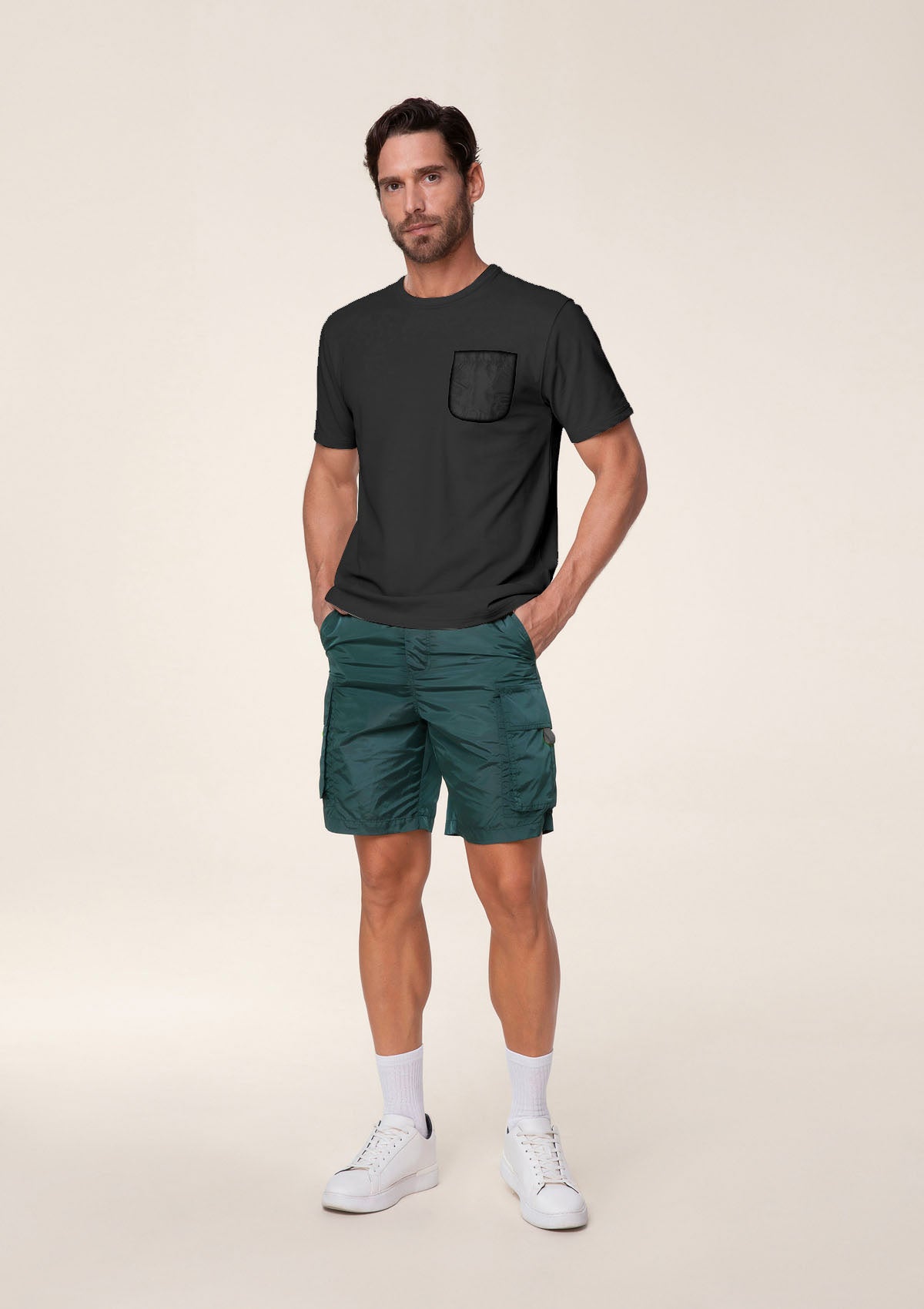 T-shirt με τσέπη